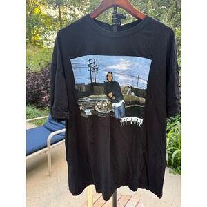 Ice Cube Graphic T-Shirt Black Cotton Hip Hop Rap Tee 2XL